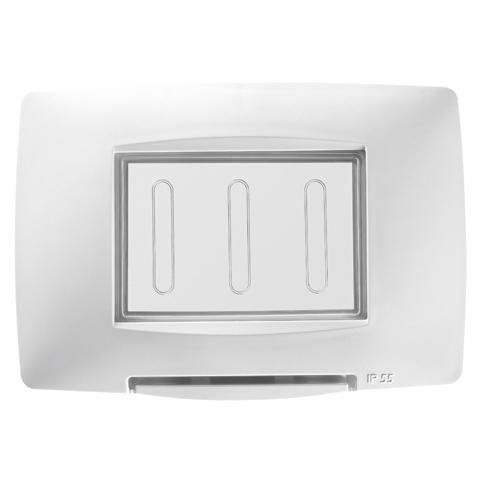 Rama Ornament 3M Gewiss Chorus IP55 alb GW16703TB [1]