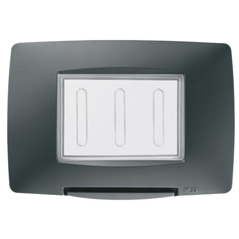 Rama Ornament 3M Gewiss Chorus IP55  negru GW16703TN [1]