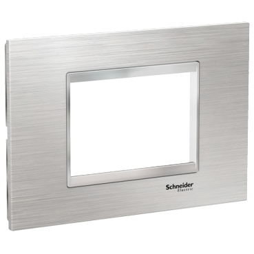 Rama Ornament 3M inox Schneider Eazy Styl argintiu/crom LMR7763038 [1]