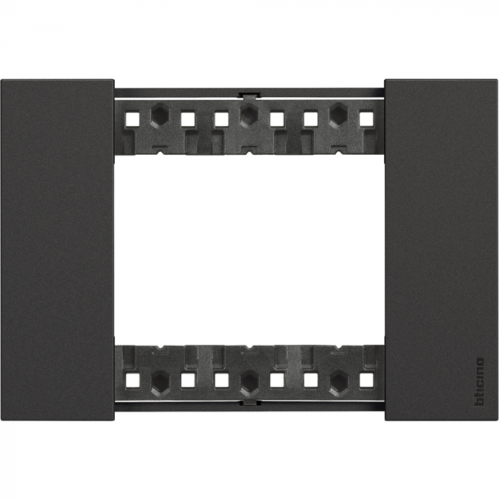 Rama ornament 3M Living Now Bticino negru KA4803KG [1]
