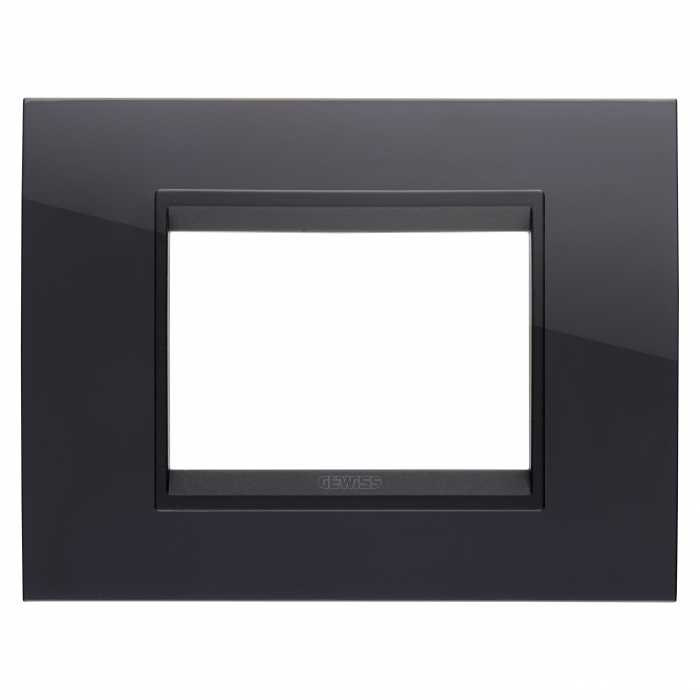 Rama Ornament 3M LUX Gewiss Chorus monocrom negru GW16203YN [1]