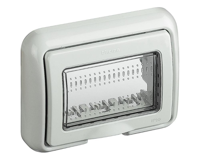 Rama Ornament 3M Matix Bticino IP55 alb 25603B [1]