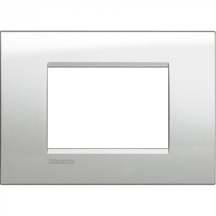 Rama Ornament 3M metal Living Light Bticino Moonlight Silver LNA4803GL [1]