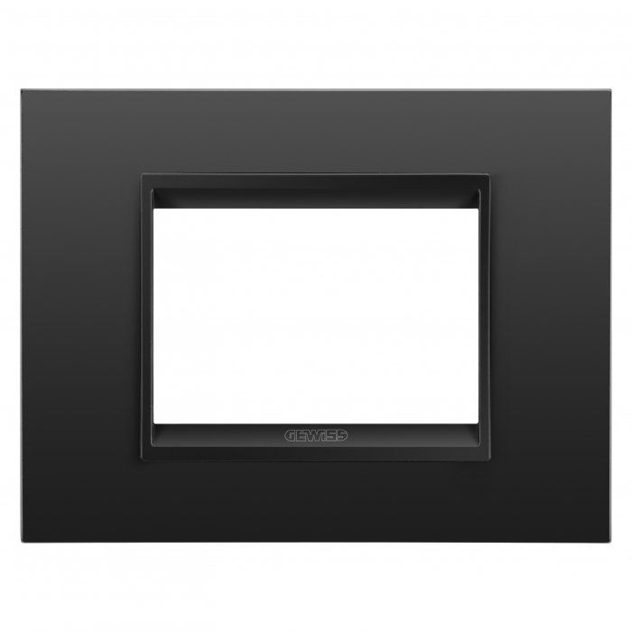 Rama Ornament 3M metal LUX Gewiss Chorus negru satinat GW16203XM [1]