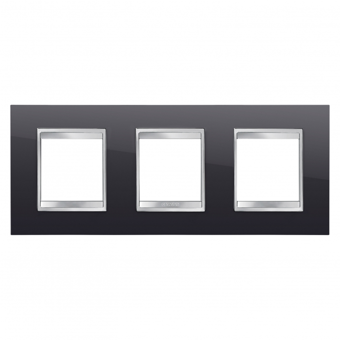 Rama Ornament 3P LUX Gewiss Chorus negru GW16226TN [1]