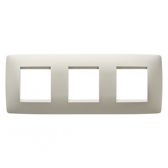 Rama Ornament 3P ONE Gewiss Chorus Ivory GW16126TI [1]