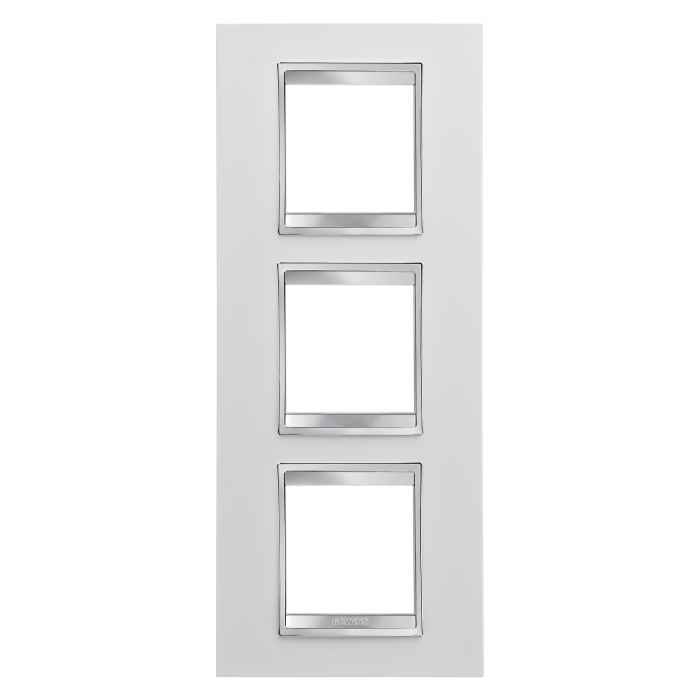 Rama Ornament 3P verticala LUX Gewiss Chorus alb GW16227TB [1]