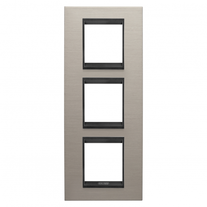 Rama Ornament 3P verticala metal LUX Gewiss Chorus aluminiu lavy GW16227WS [1]
