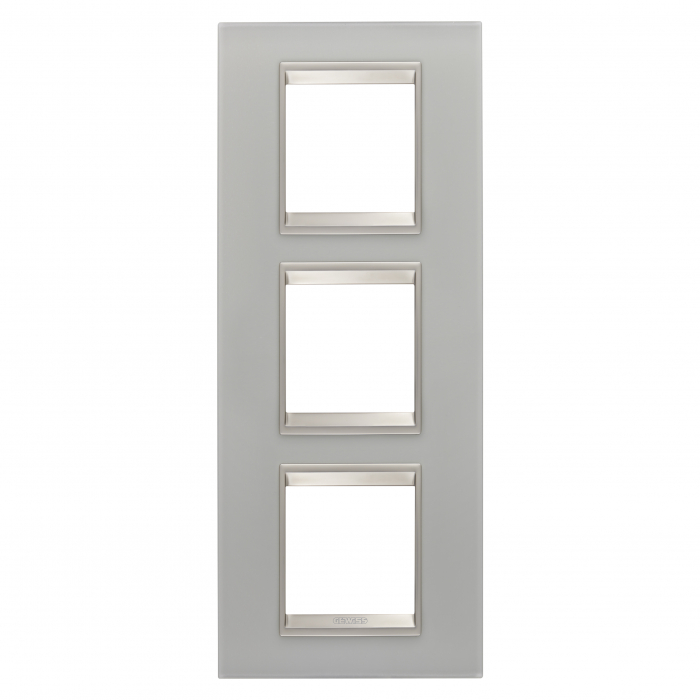 Rama Ornament 3P verticala sticla LUX Gewiss Chorus reflexie naturala GW16227GT [1]