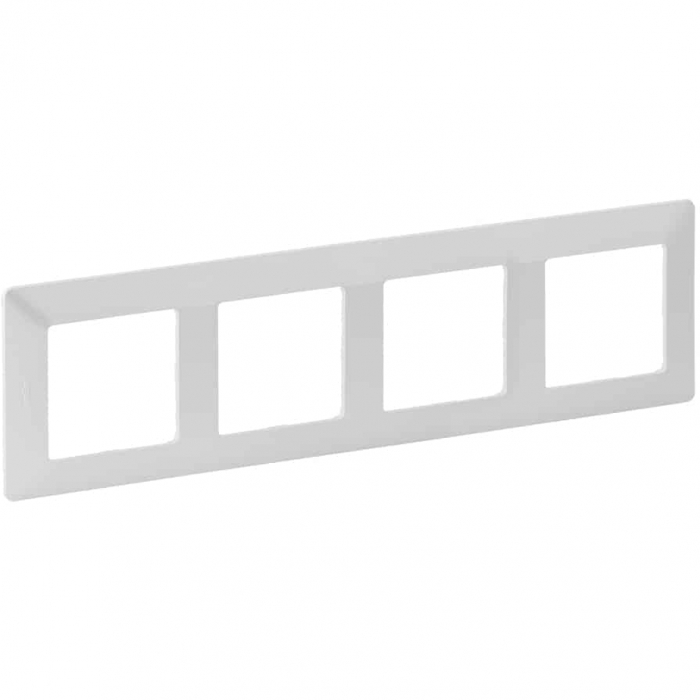 Rama ornament 4 posturi Legrand Valena Life alb perlat 754144 [1]