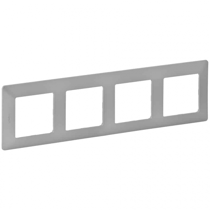 Rama ornament 4 posturi Legrand Valena Life aluminiu 754134 [1]