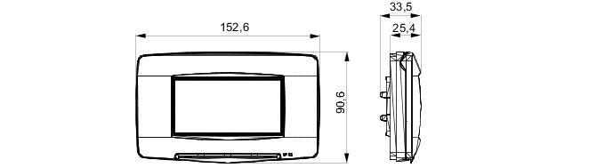Rama Ornament 4M Gewiss Chorus IP55 alb GW16704TB [2]