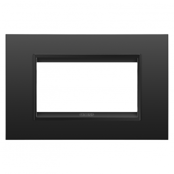 Rama Ornament 4M metal LUX Gewiss Chorus negru satinat GW16204XM [1]