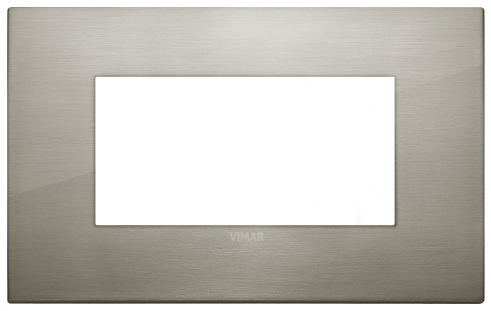 Rama Ornament 4M metal Vimar Arke inox periat 19654.08 [1]