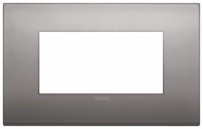 Rama Ornament 4M metal Vimar Arke nichel negru 19654.10 [1]