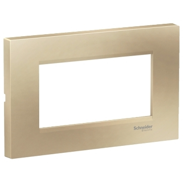 Rama Ornament 4M plata Schneider Eazy Styl bej metalic LMR7264007 [1]