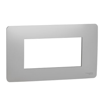 Rama Ornament 4M Schneider Unica Studio aluminiu NU210430 [1]