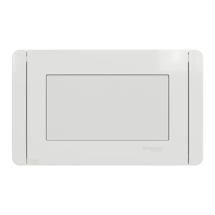 Rama Ornament 4M Schneider Unica Studio IP55 alb NU055418 [3]