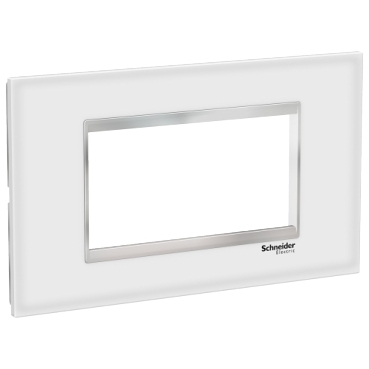 Rama Ornament 4M sticla Schneider Eazy Styl alb/crom LMR7964038 [1]