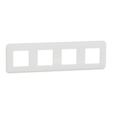 Rama Ornament 4P Schneider Unica Pro alb NU400818 [1]
