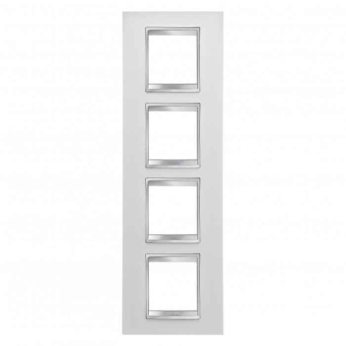 Rama Ornament 4P verticala LUX Gewiss Chorus alb GW16229TB [1]