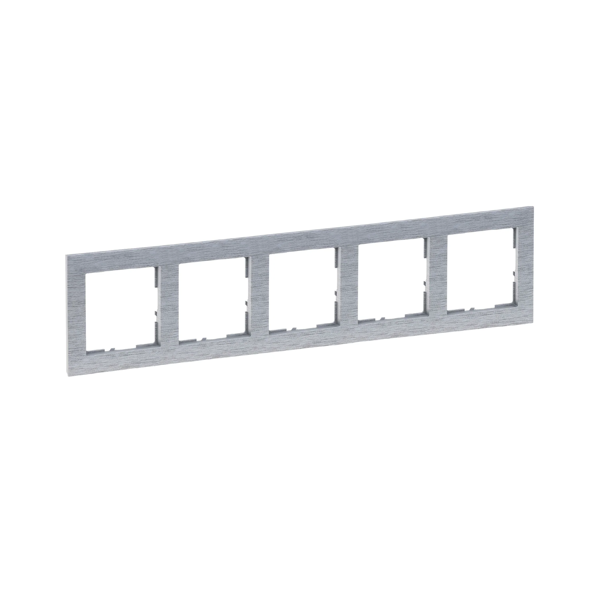 Rama ornament 5 posturi Legrand Suno aluminiu periat 721565 [1]