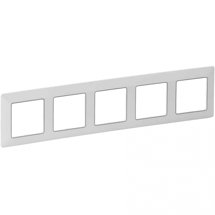 Rama ornament 5 posturi Legrand Valena Life alb/crom 754035 [1]