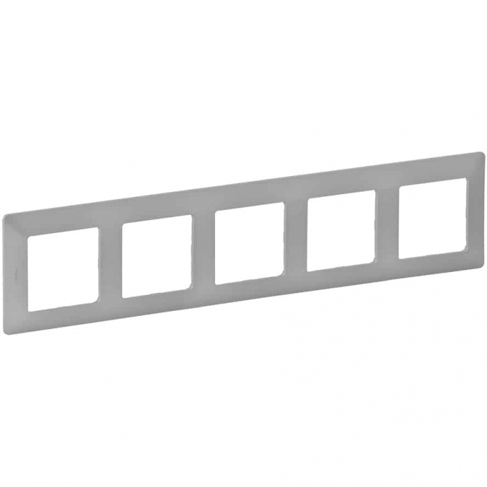 Rama ornament 5 posturi Legrand Valena Life aluminiu 754135 [1]