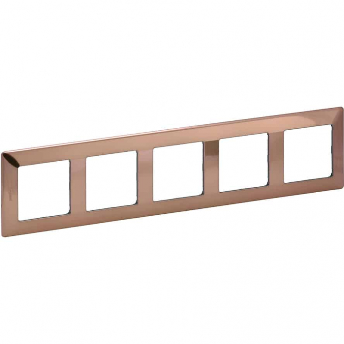 Rama ornament 5 posturi Legrand Valena Life cupru 754165 [1]