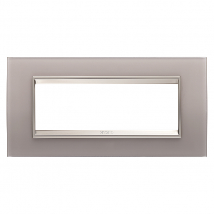 Rama Ornament 6M sticla LUX Gewiss Chorus gri perlat GW16206GP [1]
