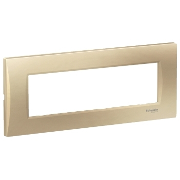 Rama Ornament 7M curbata Schneider Eazy Styl bej metalic LMR7367007 [1]