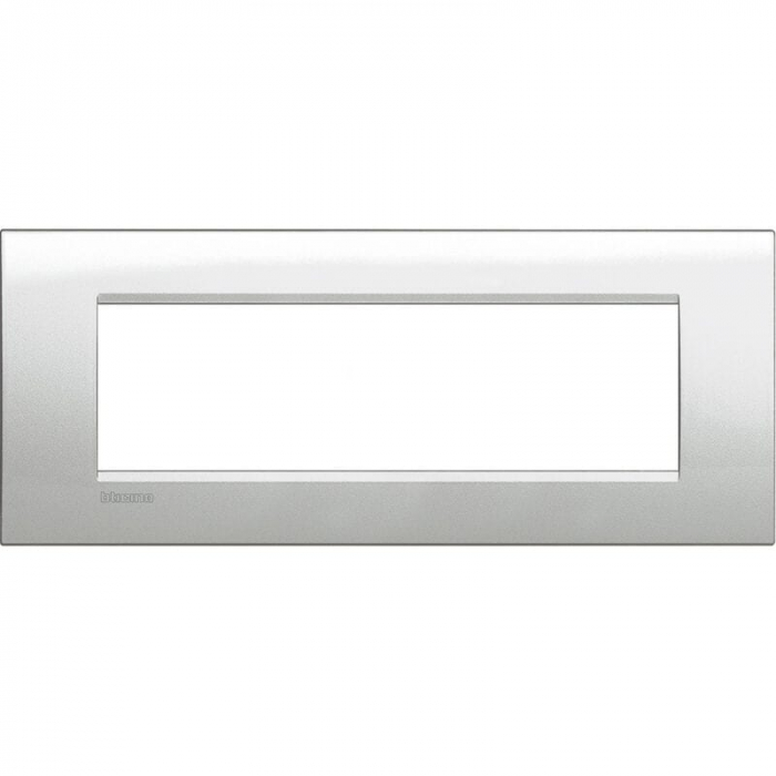 Rama Ornament 7M metal Living Light Bticino Moonlight Silver LNA4807GL [1]