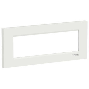 Rama Ornament 7M plata Schneider Eazy Styl alb LMR7257001 [1]