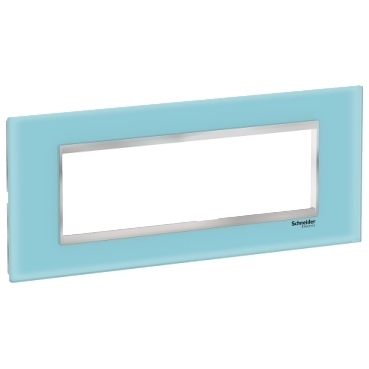 Rama Ornament 7M sticla Schneider Eazy Styl albastru/crom LMR7917038 [1]