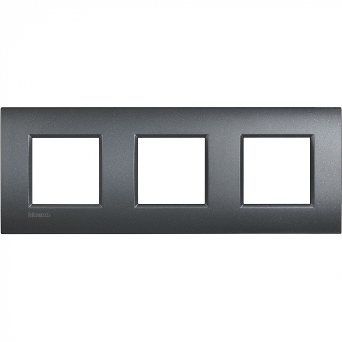 Rama Ornament AIR 3P Living Light Bticino antracit LNE4802M3AR [1]