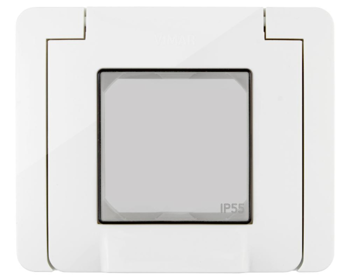 Rama Ornament cu gheare 2M Vimar Neve IP55 alb 09911.01 [1]