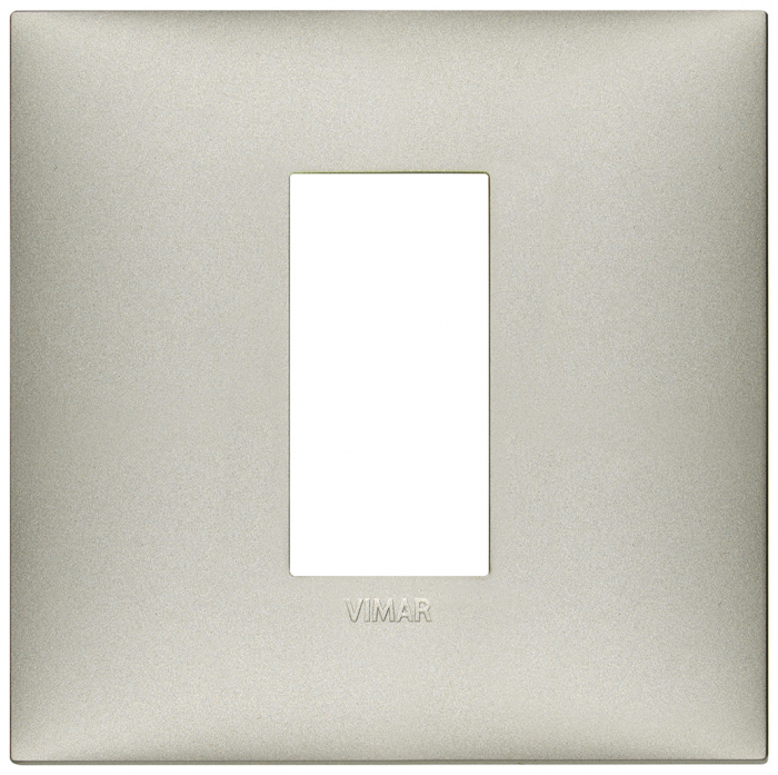 Rama Ornament rectangulara 1M Vimar Neve nichel mat 09661.22 [1]