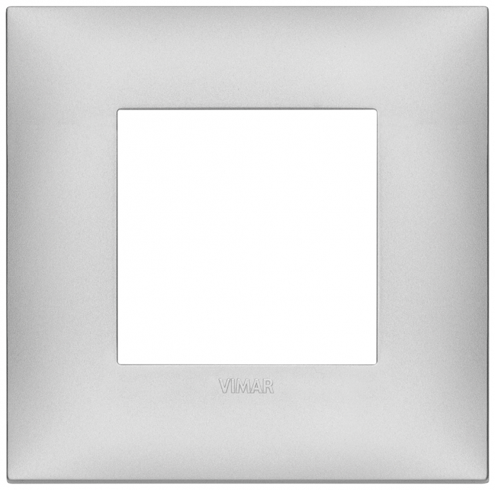 Rama Ornament rectangulara 2M Vimar Neve argintiu mat 09662.21 [1]