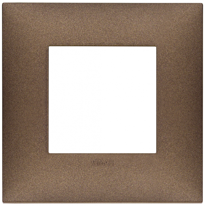Rama Ornament rectangulara 2M Vimar Neve cupru mat 09662.24 [1]