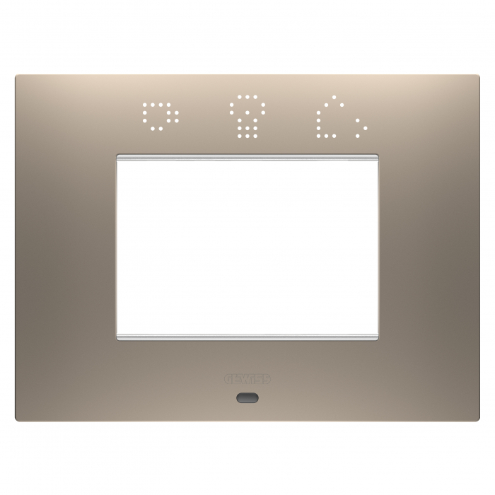 Rama Ornament SMART 3M EGO Gewiss Chorus bronz GW16003SBR [1]