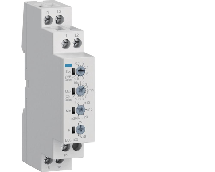Releu monitorizare tensiune si faza 1P+N/3P(N) Hager EUD100 [1]