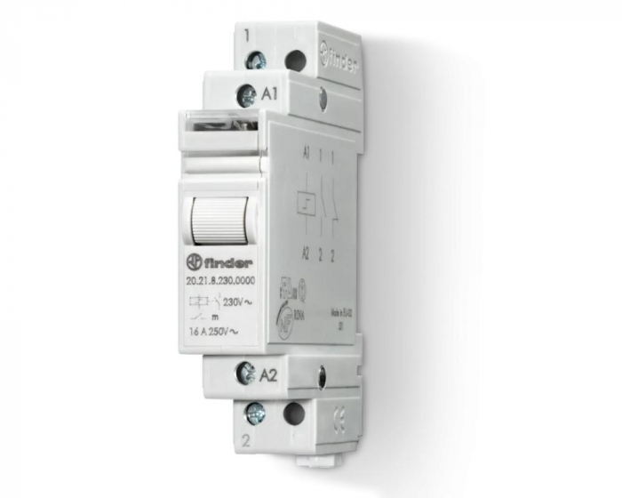 Releu pas cu pas (teleruptor) 16A 1ND 230V Finder 202182300000 [1]