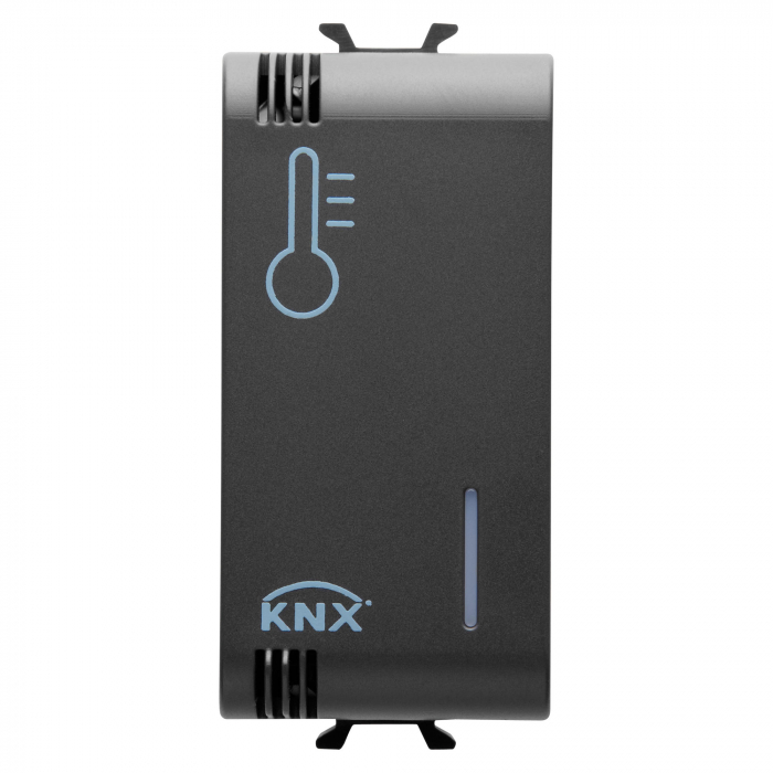 Senzor temperatura 1M Gewiss Chorus KNX negru GW12799 [1]