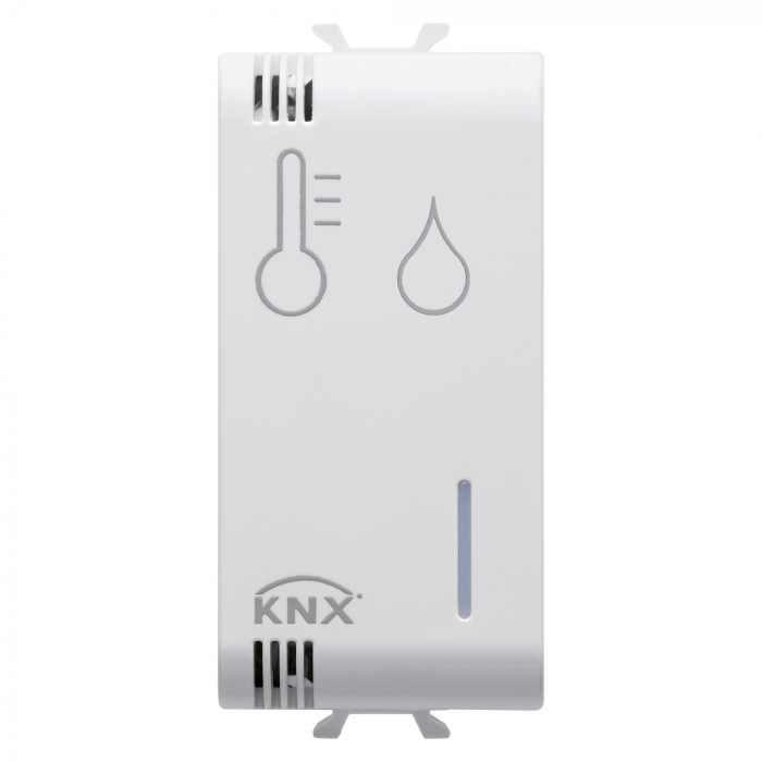 Senzor temperatura si umiditate 1M Gewiss Chorus KNX alb MAT GW15799H [1]