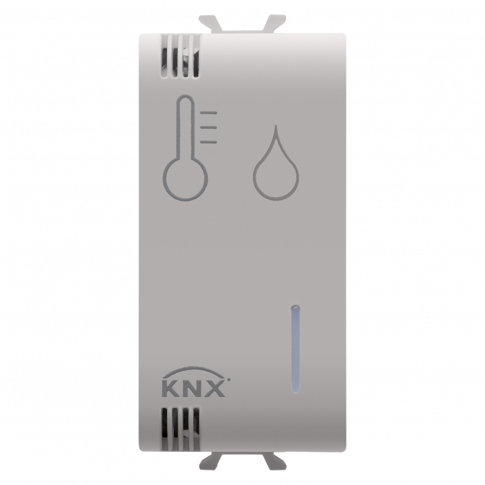 Senzor temperatura si umiditate 1M Gewiss Chorus KNX bej MAT GW13799H [1]