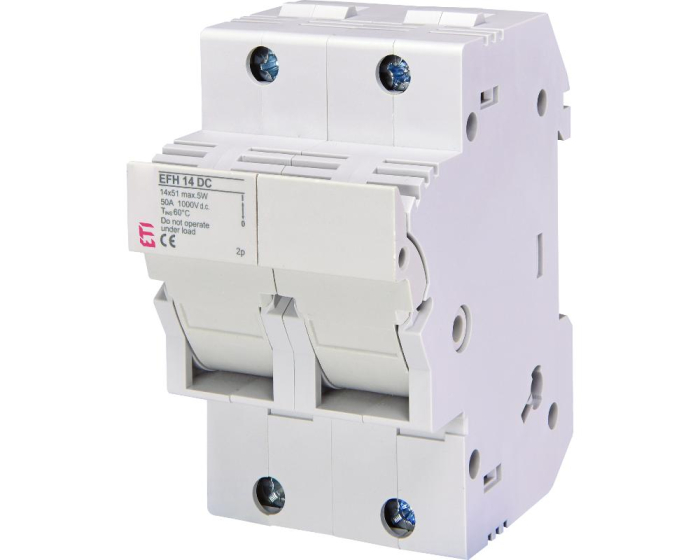 Separator cu fuzibil voltaic 2P 50A 14X51mm Eti 002560203 [1]