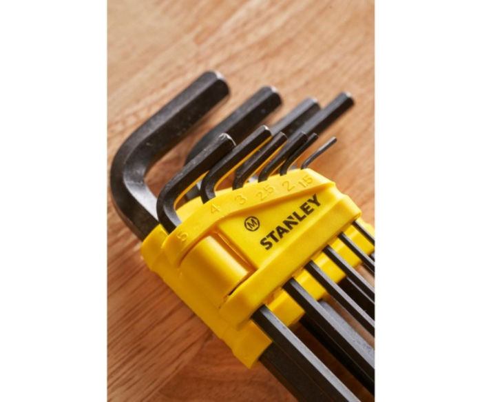 Set 10 chei hexagonale (imbus) metrice 1.5-10mm Stanley 0-69-253 [2]