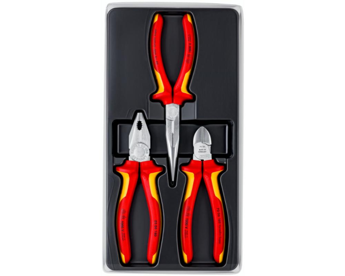 Set 3 piese pentru instalatii electrice 00 20 12 Knipex [2]