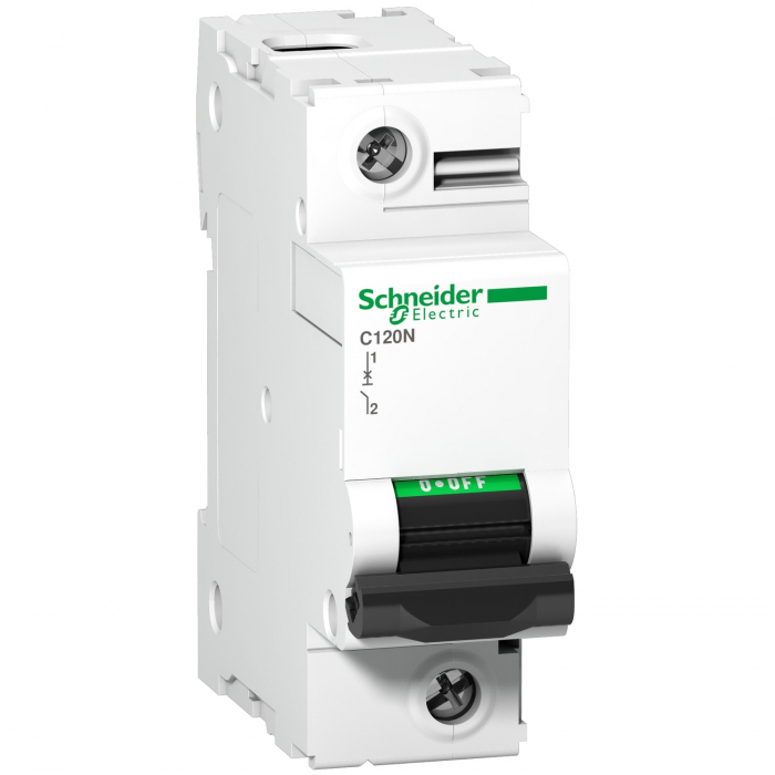 Siguranta automata 100A 1P C 10ka Acti9 C120N Schneider A9N18358 [1]
