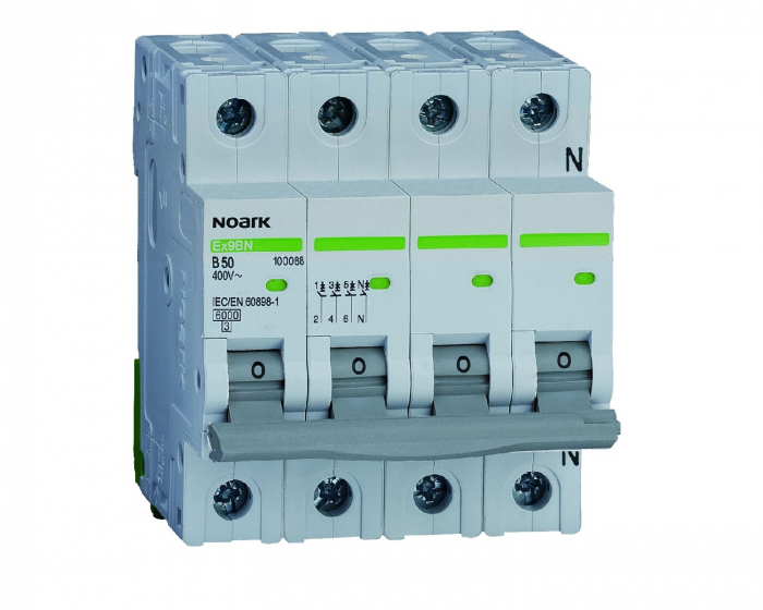 Siguranta automata 10A 3P+N C 4,5ka Noark Ex9BS 102182 [1]